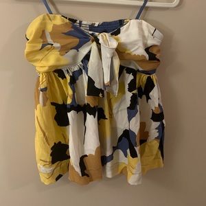 NWT Free people strapless shirt